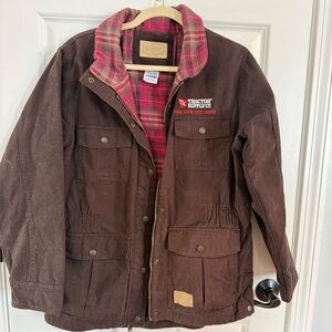 Tractor Supply Co Schmidt Work Jacket with Red Lining